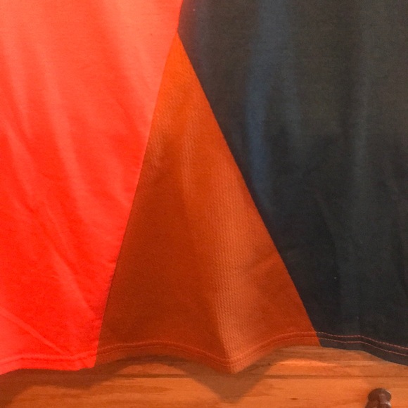 Multi color-blocked, long sleeve shirt. - Picture 2 of 5